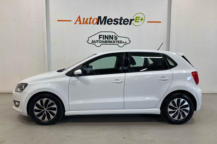 Hvid VW Polo fra 2016