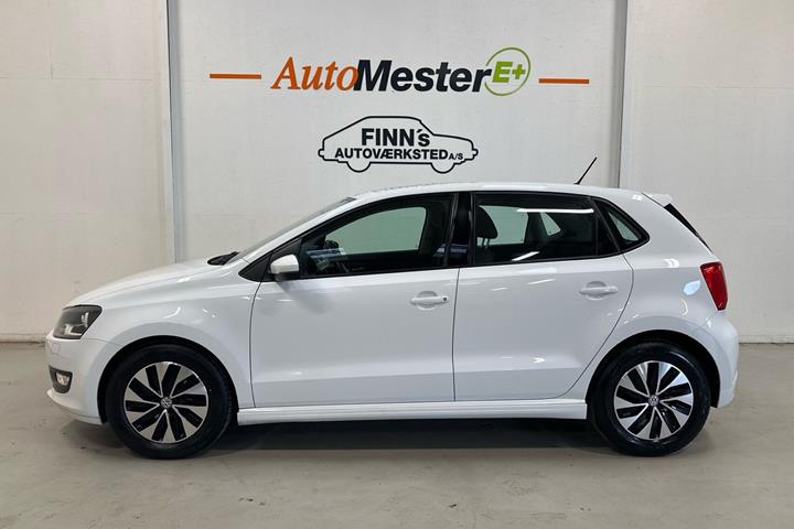 Hvid VW Polo fra 2016