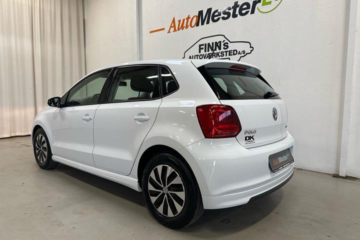 Hvid VW Polo fra 2016