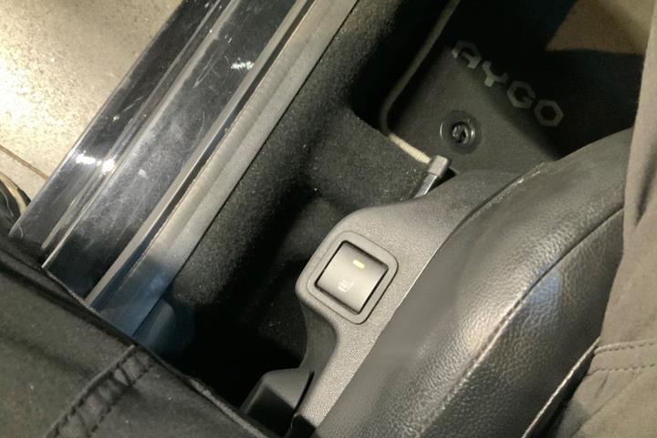 Sort Toyota Aygo fra 2018
