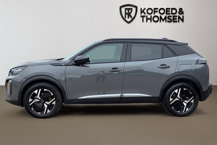 Grå Peugeot e-2008 fra 2025