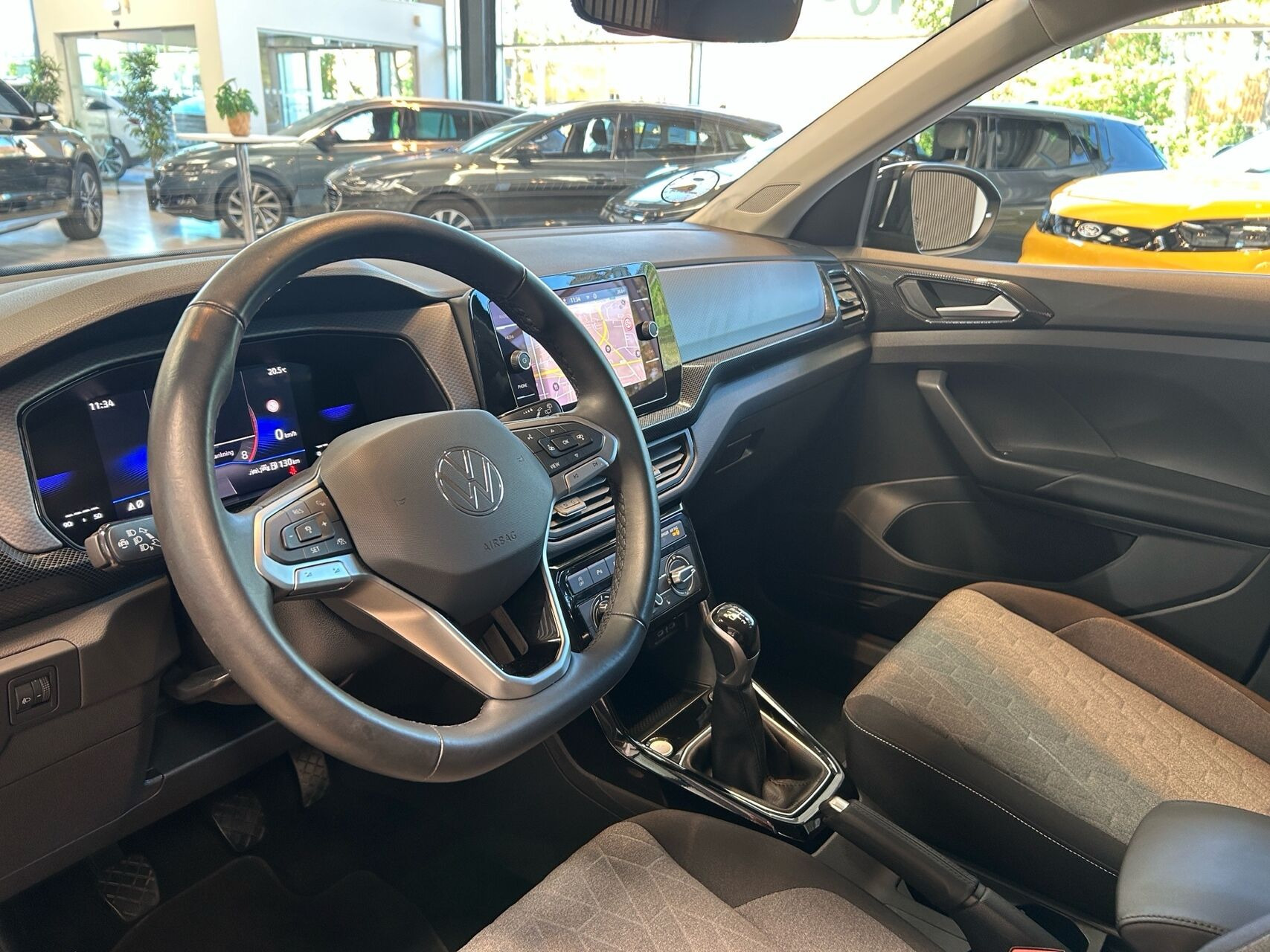 Sort VW T-Cross fra 2024