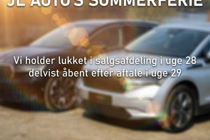 Blå VW Passat fra 2011
