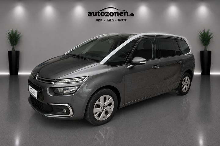 Grå Citroën Grand C4 SpaceTourer fra 2019 set udefra