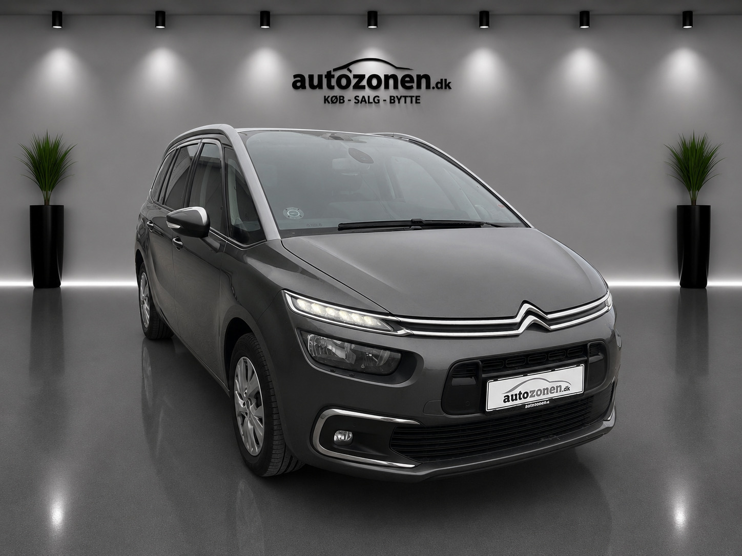 Grå Citroën Grand C4 SpaceTourer fra 2019