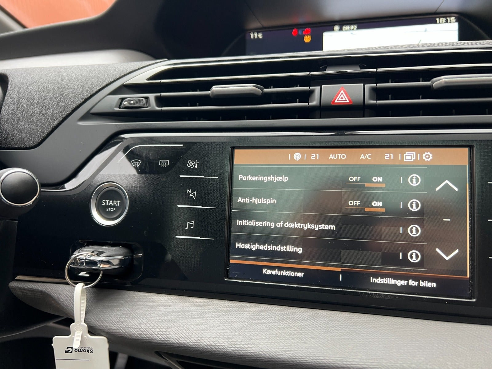 Grå Citroën Grand C4 SpaceTourer fra 2019