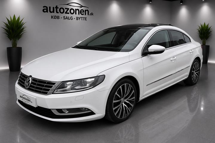 Hvid VW CC fra 2014