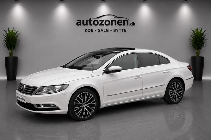 Hvid VW CC fra 2014