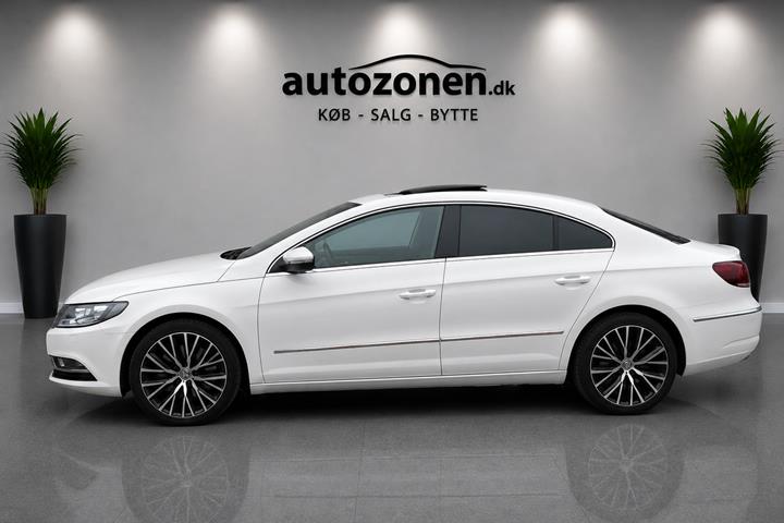 Hvid VW CC fra 2014