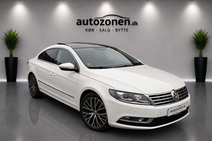 Hvid VW CC fra 2014