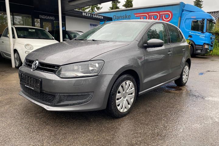 Grå VW Polo fra 2014