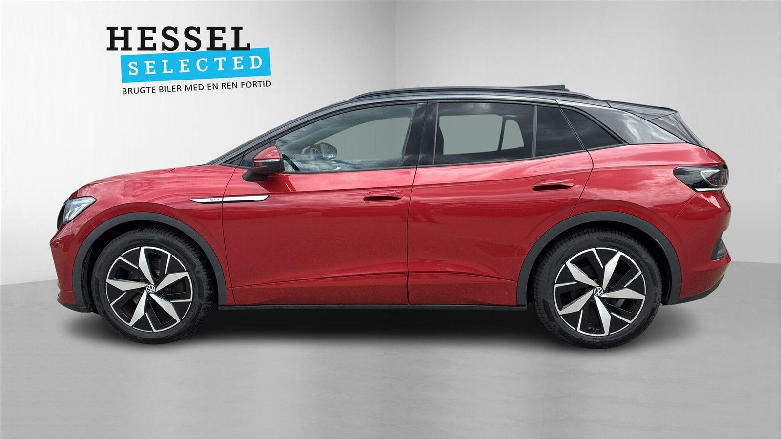 Rød VW ID.4 fra 2021
