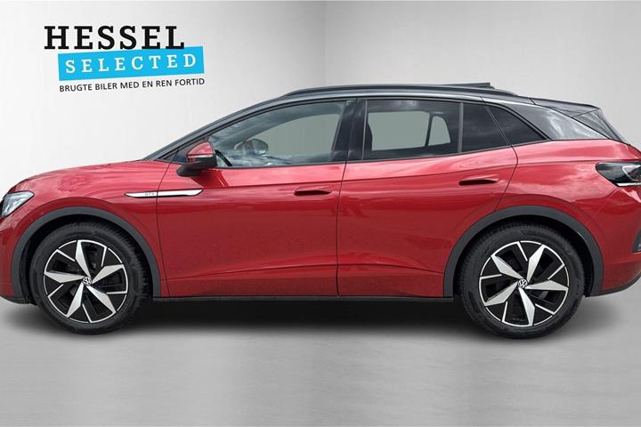 Rød VW ID.4 fra 2021
