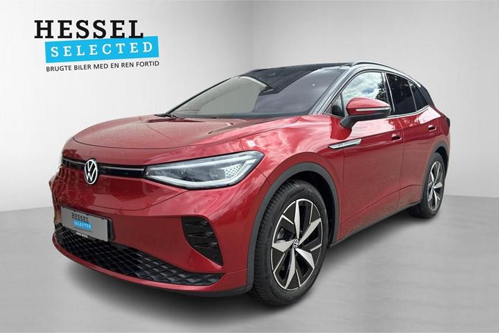 Rød VW ID.4 fra 2021