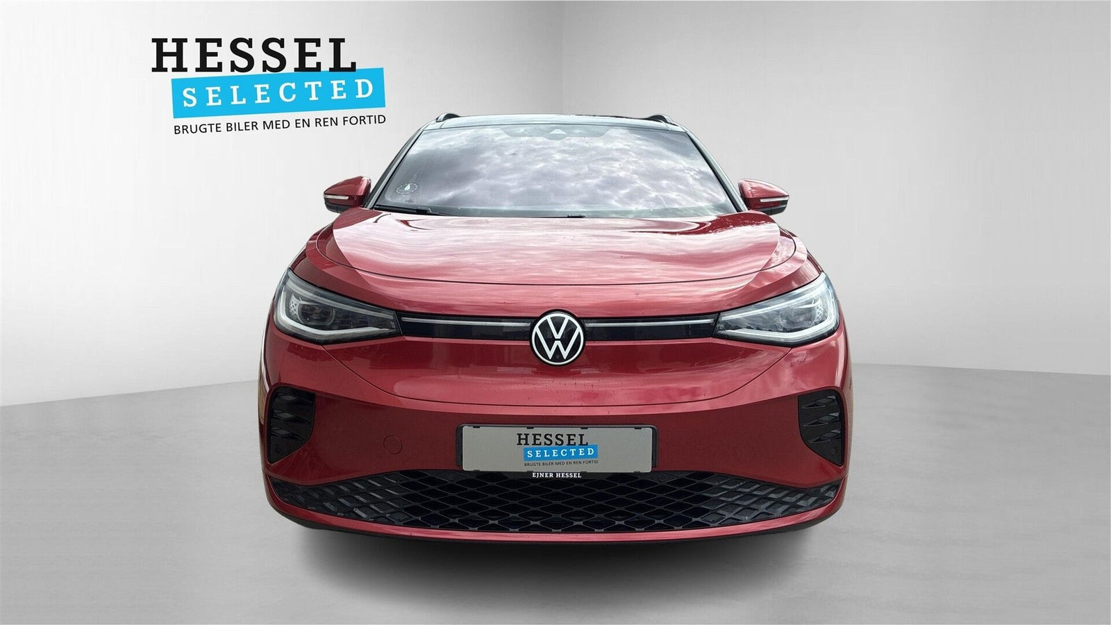 Rød VW ID.4 fra 2021