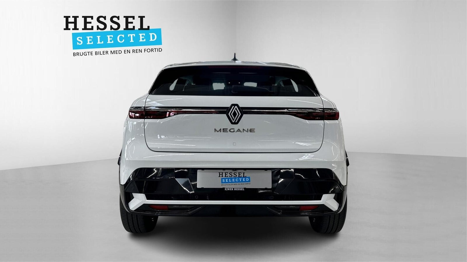 Hvid Renault Megane E-Tech fra 2023