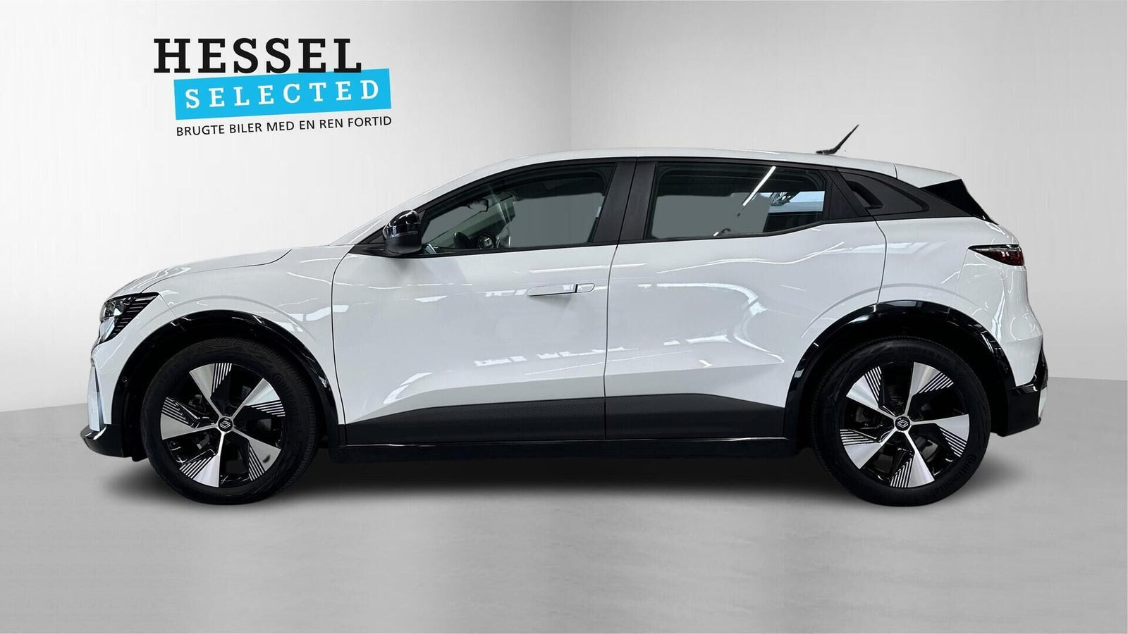 Hvid Renault Megane E-Tech fra 2023