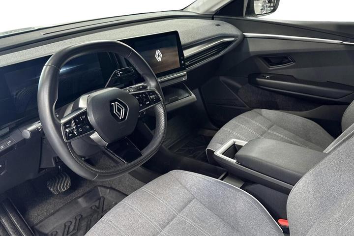 Hvid Renault Megane E-Tech fra 2023