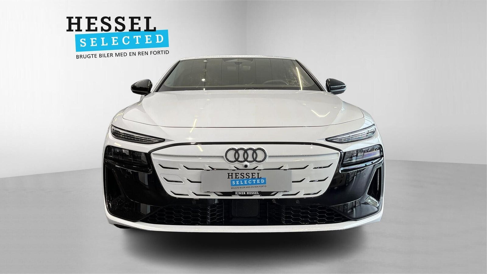 Hvid Audi A6 e-tron fra 2026