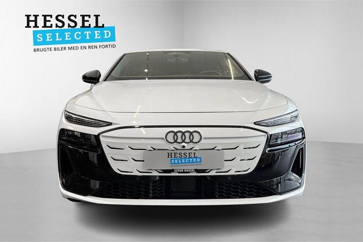 Hvid Audi A6 e-tron fra 2026