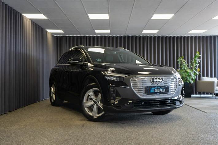 Sort Audi Q4 e-tron fra 2024