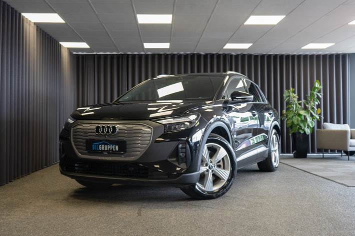 Sort Audi Q4 e-tron fra 2024