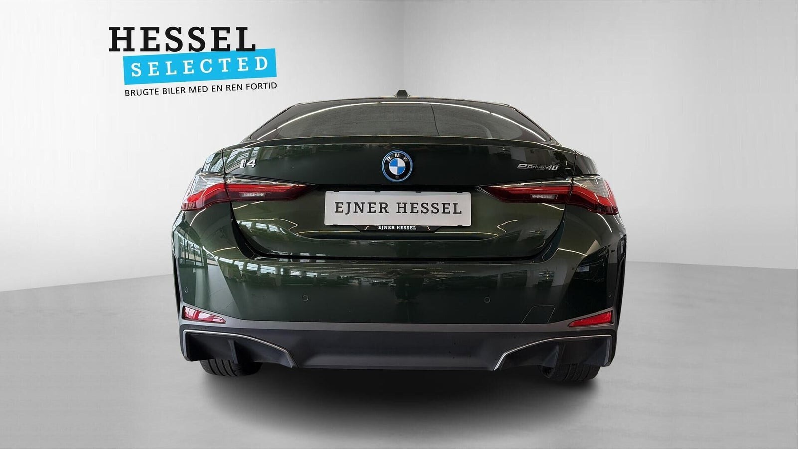 Grøn BMW i4 fra 2022