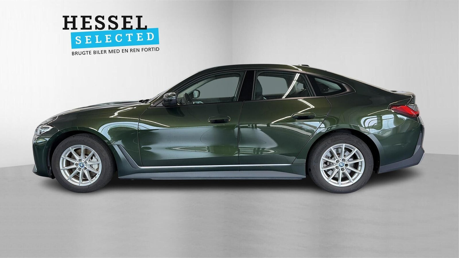 Grøn BMW i4 fra 2022