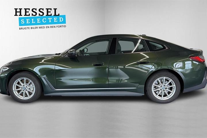 Grøn BMW i4 fra 2022