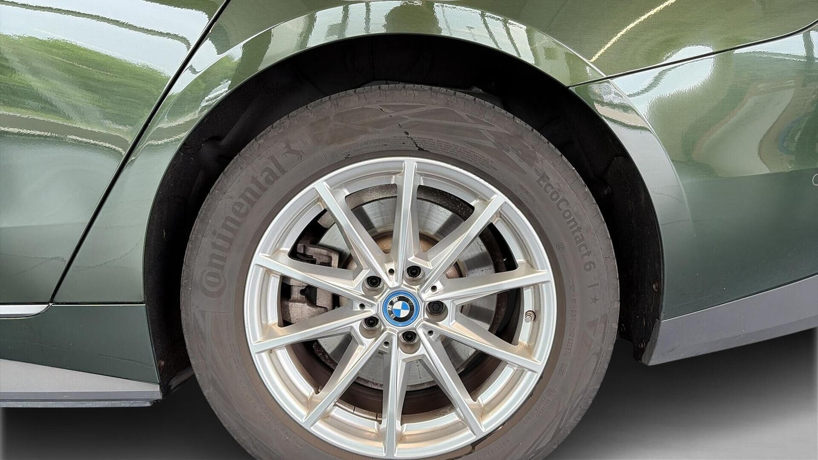 Grøn BMW i4 fra 2022