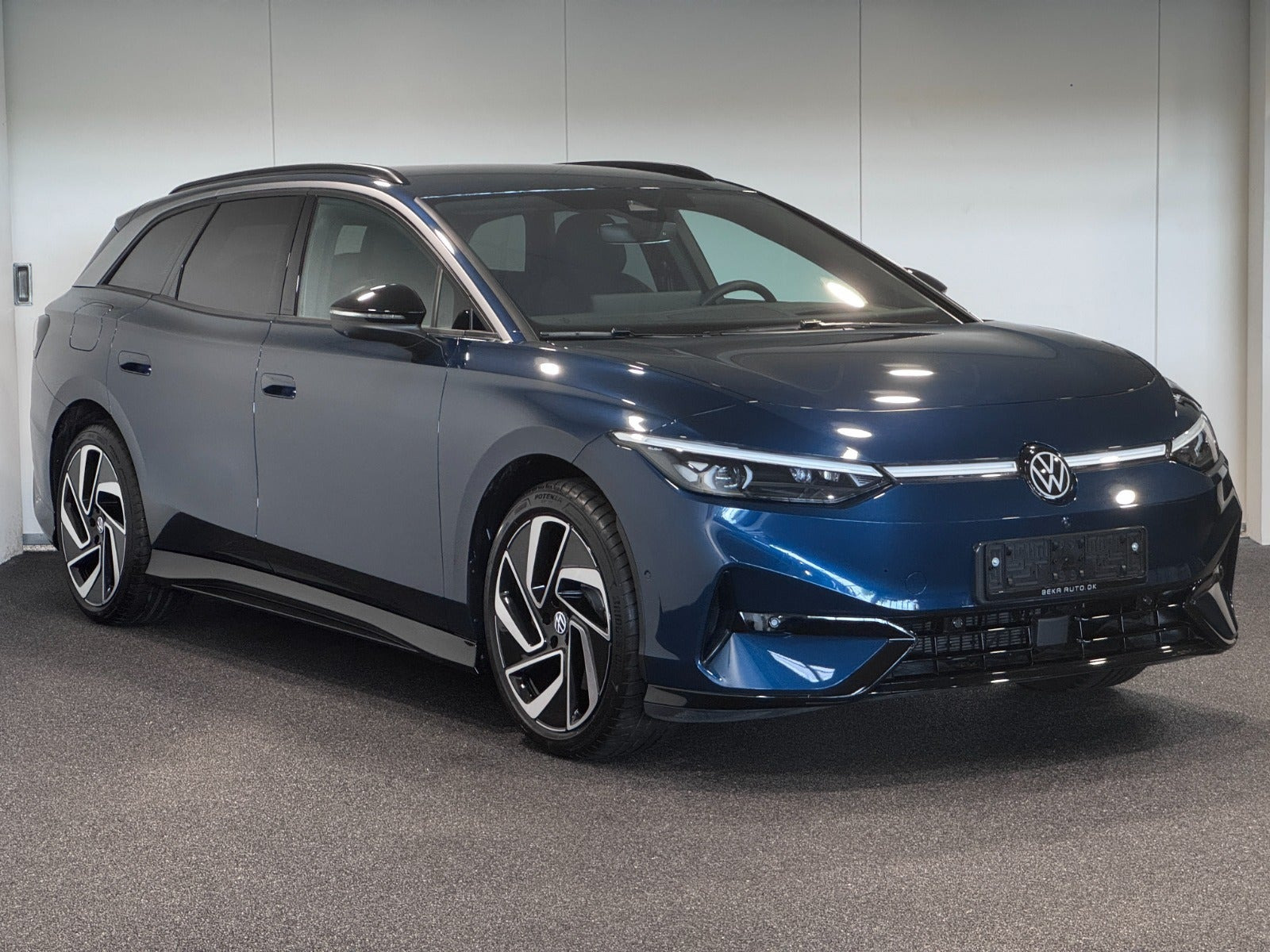 Blå VW ID.7 fra 2025