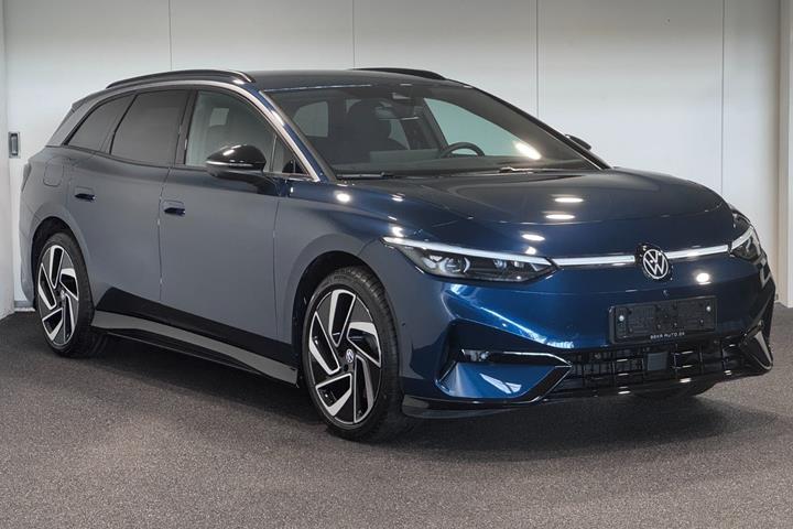 Blå VW ID.7 fra 2025