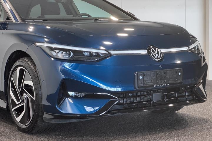 Blå VW ID.7 fra 2025