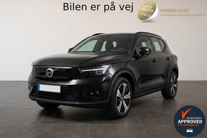 Sort Volvo XC40 fra 2024