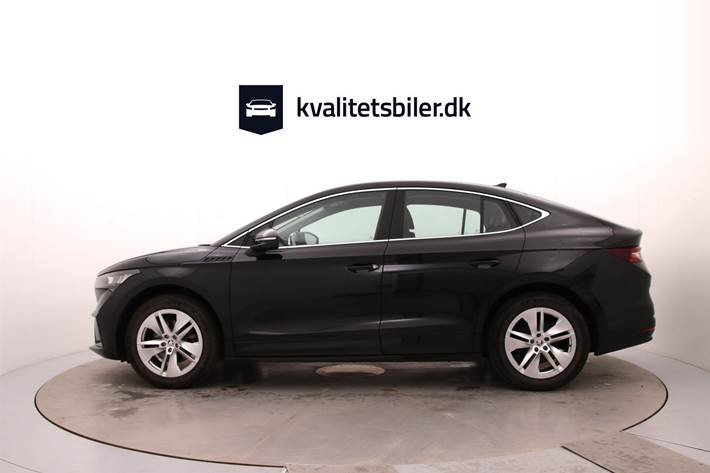 Sort Skoda Enyaq fra 2023