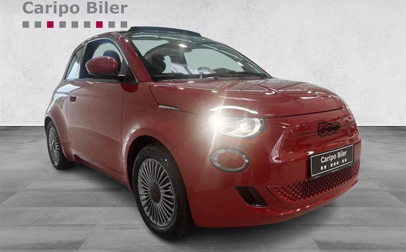 Fiat 500e EL RED 118HK Cabr. Aut.
