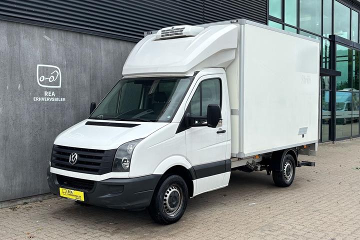 Hvid VW Crafter fra 2016