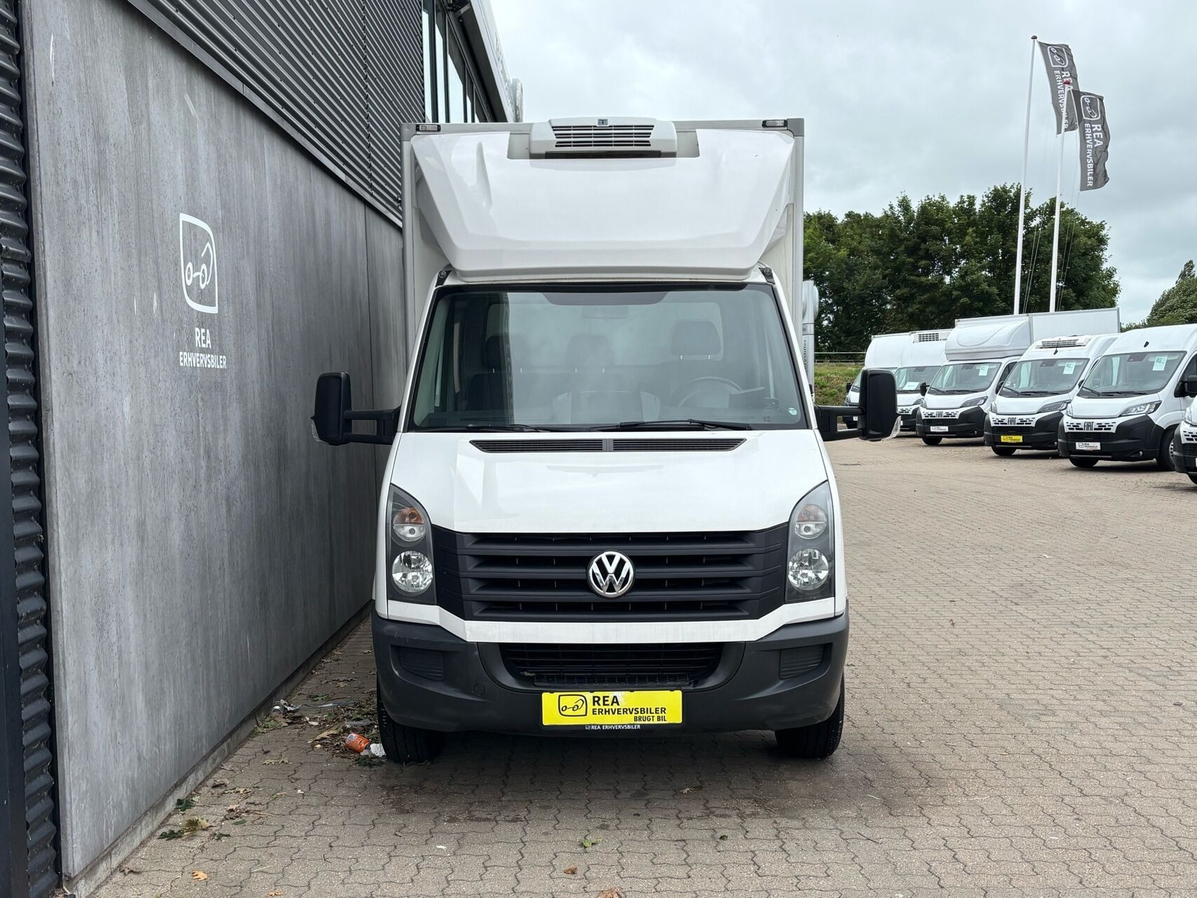 Hvid VW Crafter fra 2016