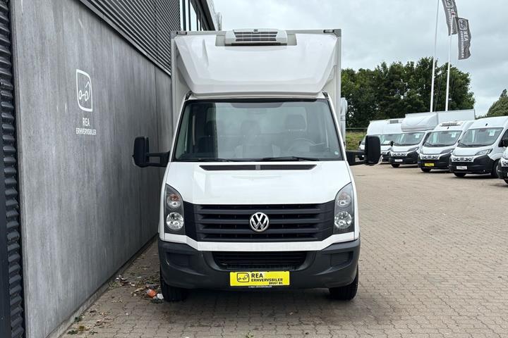 Hvid VW Crafter fra 2016