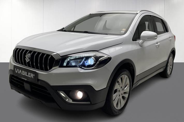 Hvid Suzuki S-Cross fra 2019