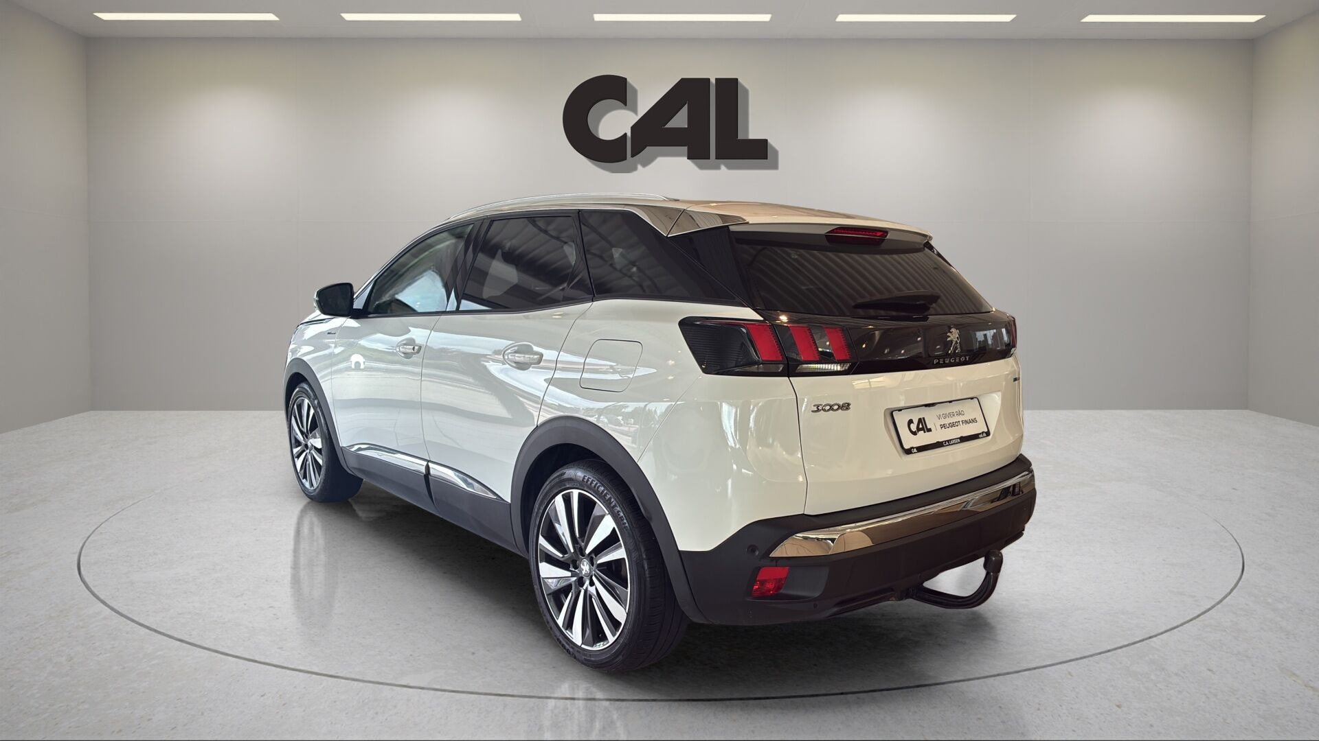 Hvid Peugeot 3008 fra 2020