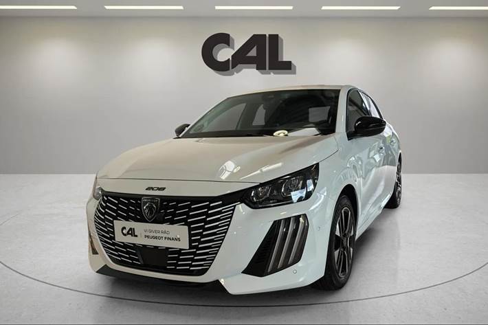 Hvid Peugeot 208 fra 2024