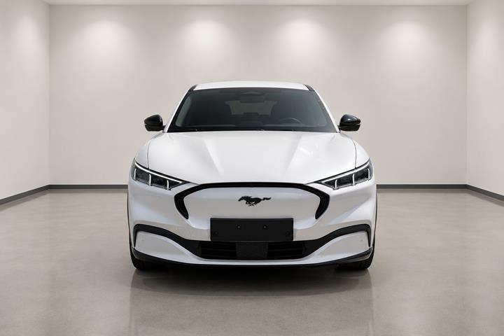 Hvid Ford Mustang Mach-E fra 2021