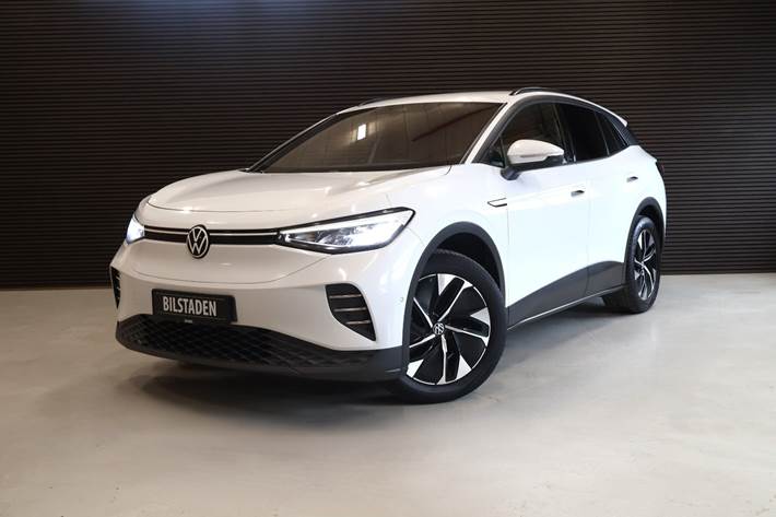 Hvid VW ID.4 fra 2022 set udefra