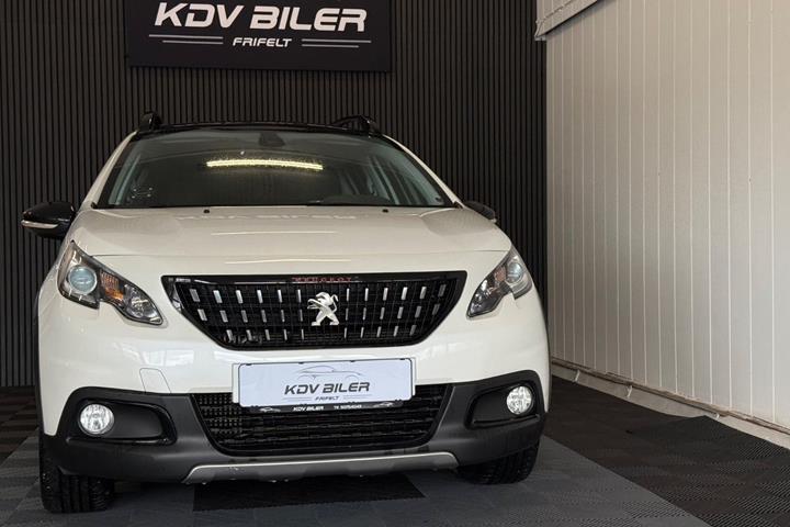 Hvid Peugeot 2008 fra 2019