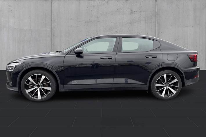 Sort Polestar 2 fra 2023