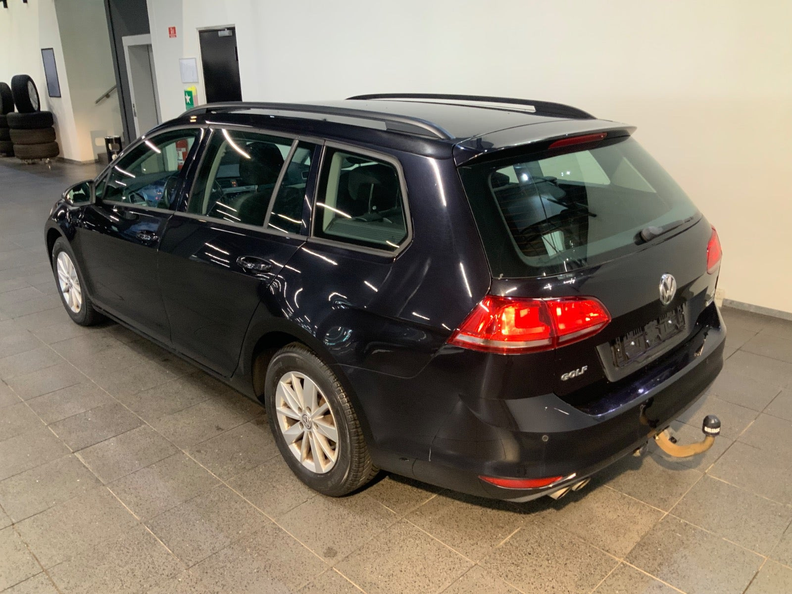 Sort VW Golf VII fra 2015