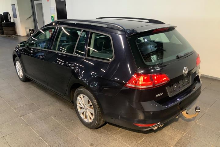 Sort VW Golf VII fra 2015
