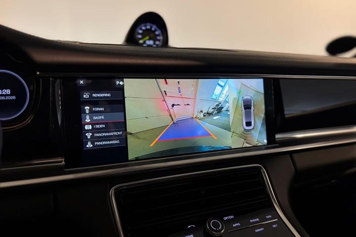 Grå Porsche Panamera Turbo S fra 2018
