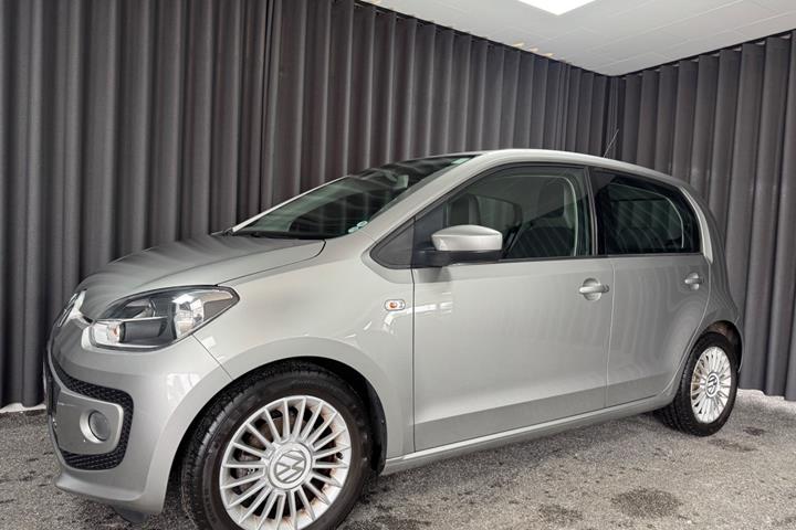 Grå VW UP! fra 2014